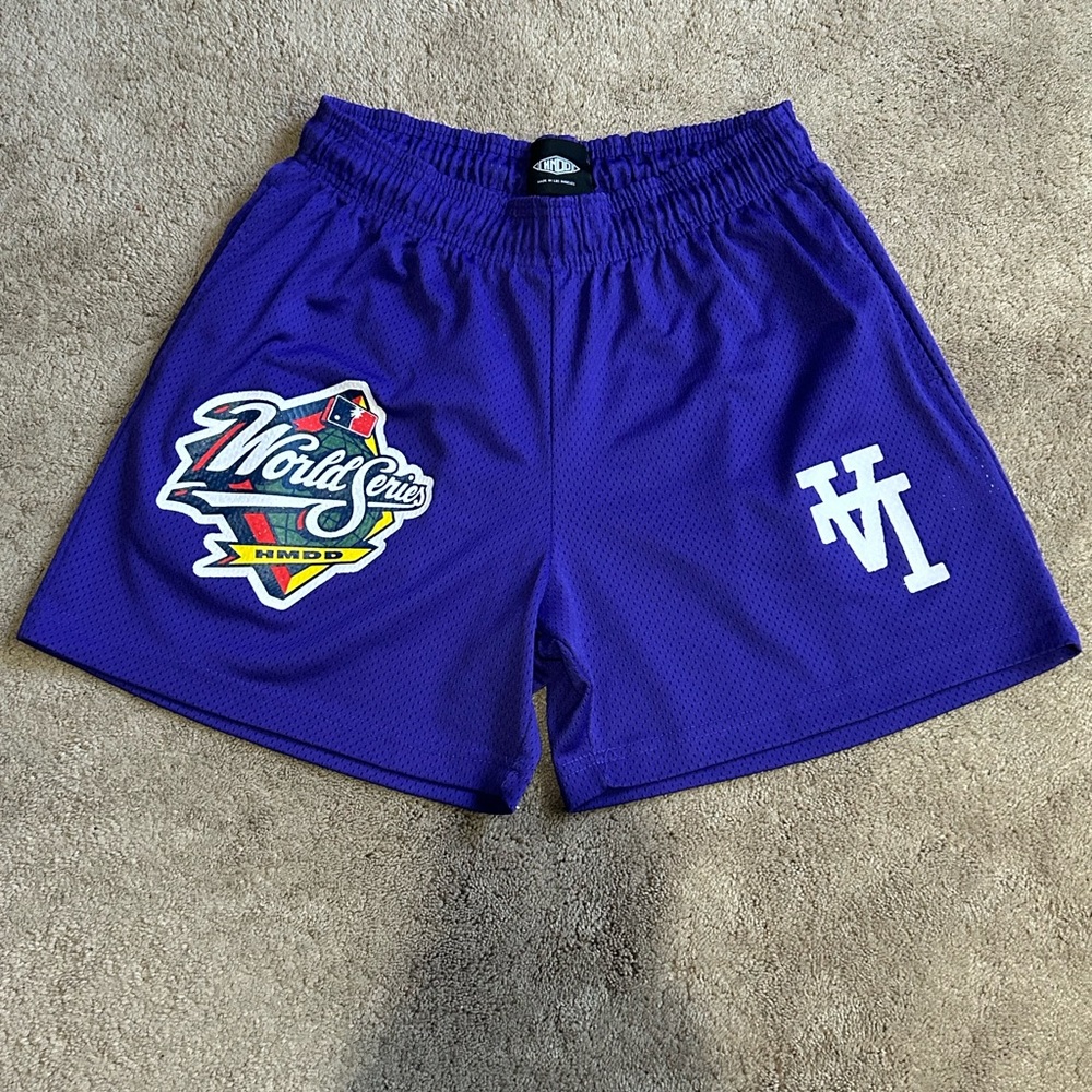 HMDD Los Angeles Dodgers shorts (color purple)